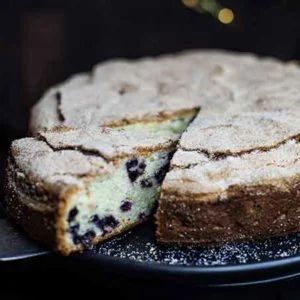 Blueberry Orange Low Fat Coffee Cake From Karen's Bakery In Folsom, CA
