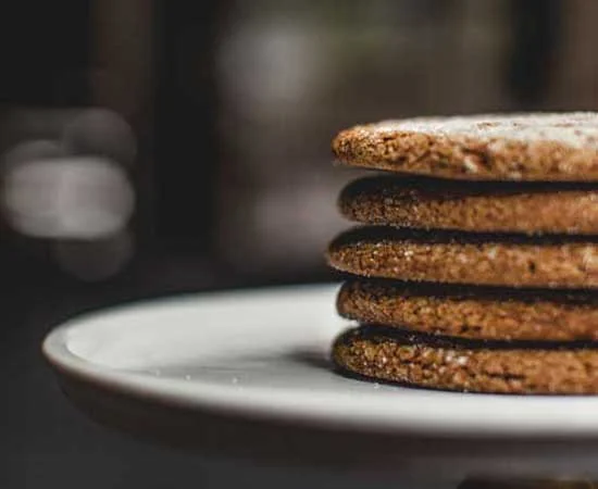 Gingersnap cookies