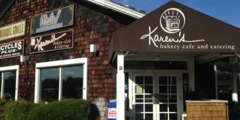 Karen's Bakery Patio And Storefront In Historic Folsom, CA