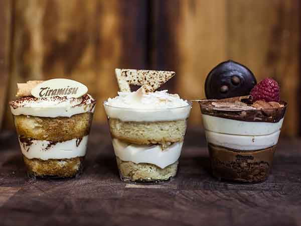 Individual Tiramisu Cups