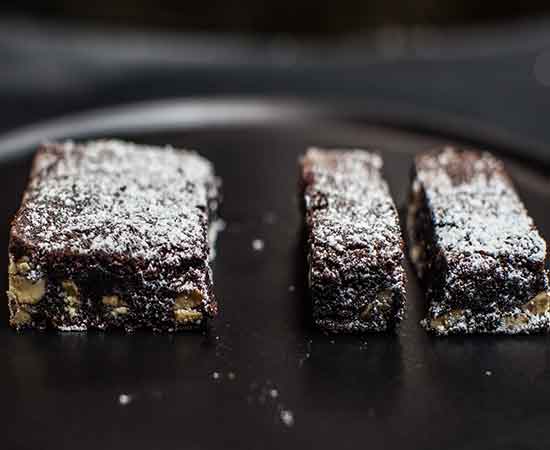 Snowdrop Brownies