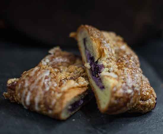 Blueberry Cream Cheese Danish