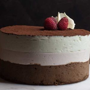 Chocolate Raspberry Mousse (GF)