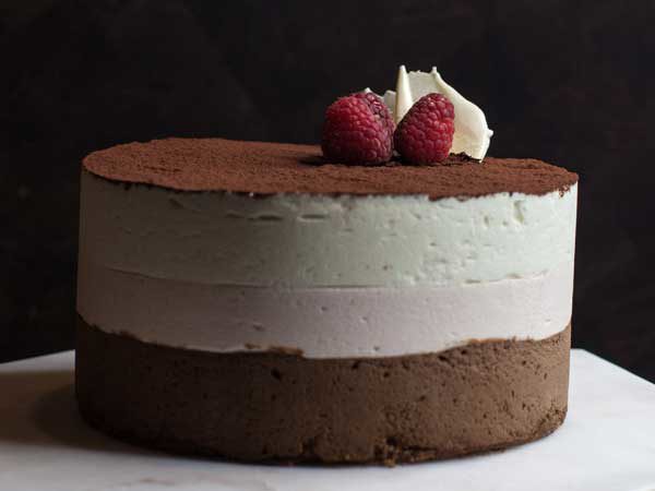 Chocolate Raspberry Mousse (GF)