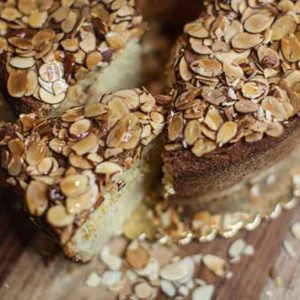 Almond Polenta Pound Cake