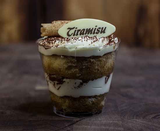 Individual Tiramisu Cups