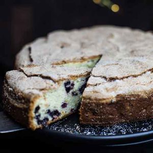 Blueberry Orange Low Fat Coffee Cake